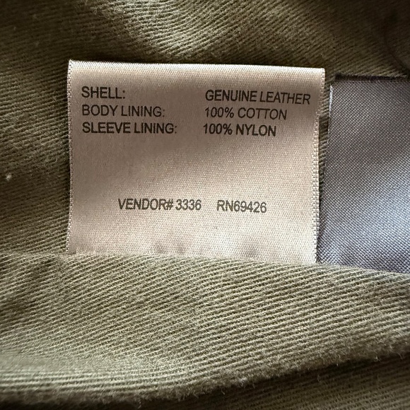 Wilsons Leather Men's Brown Leather Jacket, XL - Picture 10 of 10